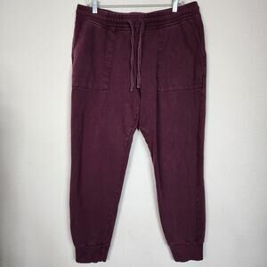 Goodfellow Large Burgundy Sweatpants